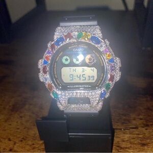 Casio Silver Multicolor Smartwatch